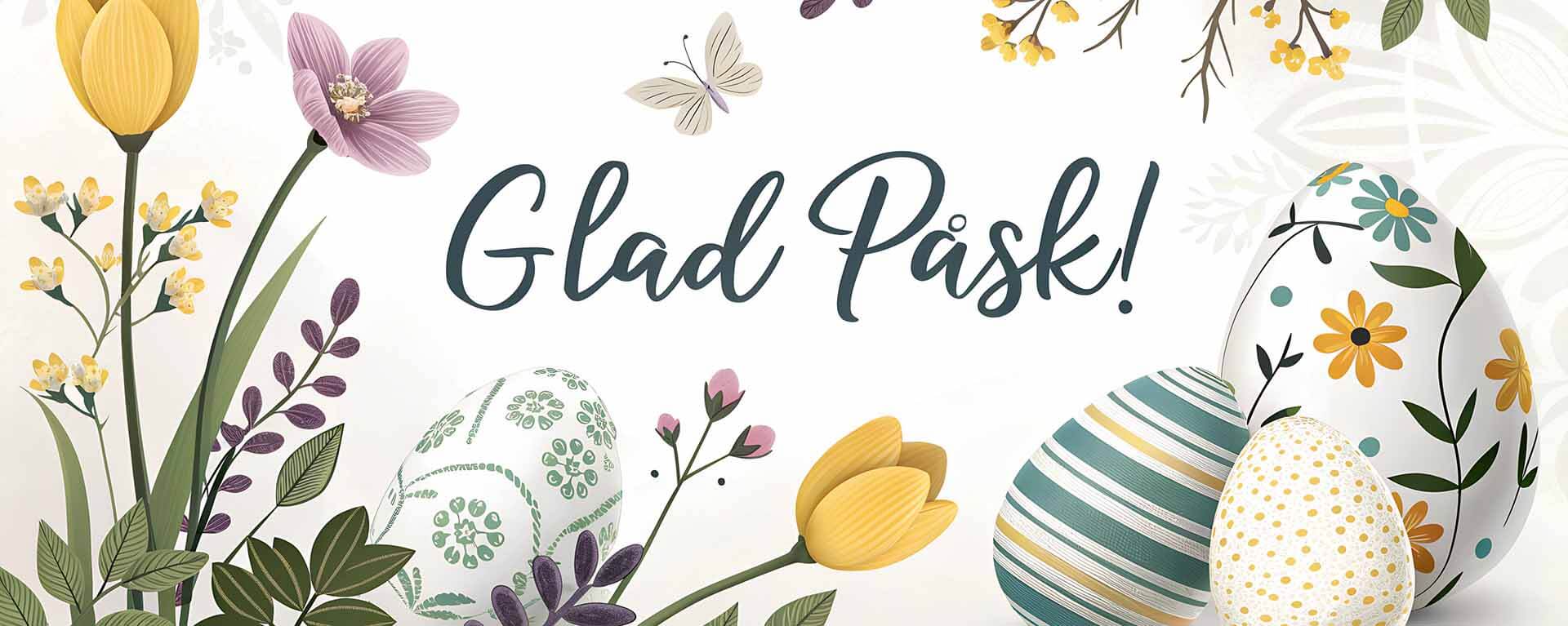 glad påsk önskar Sykällarn